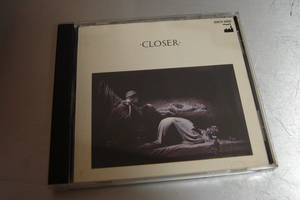 Joy Division ジョイ・ディヴィジョン Closer クローサー 25CY-3102 帯無 解説・歌詞・対訳付 ジャケットに若干シミ 保護マット付 USED