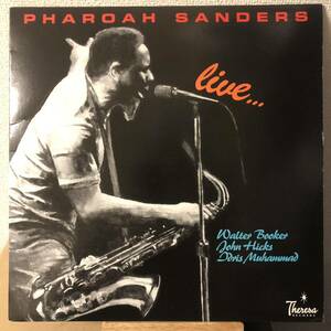 Pharoah Sanders Live... レコード LP ジャズ JAZZ ファラオ・サンダース ライブ ライヴ vinyl アナログ