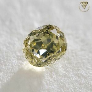 0.211 ct Fancy Brownish Yellow SI2 CGL 天然 イエロー ダイヤモンド ルース オーバル DIAMOND EXCHANGE FEDERATION