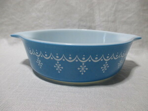  prompt decision *PYREX Old Pyrex kya Serow ru( cover none )* snow flakes 