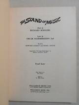 Ａか　輸入楽譜　The Sound of Music by Rodgers & Hammerstein　Vocal Score　Williamson Music サウンド・オブ・ミュージック ヴォーカル_画像6