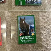 競馬テレホンカード4枚セット_画像5