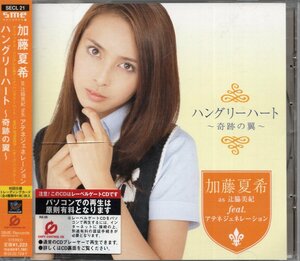 CD　帯付　加藤夏希 ハングリーハート ~奇跡の翼~ 　