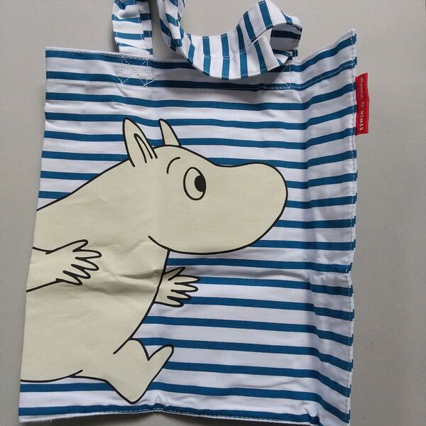 e-MOOK特別付録 MOOMIN on BORDER TOTE BAG NIMES トートバッグ