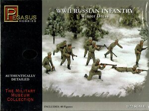WWII ロシア歩兵 冬服