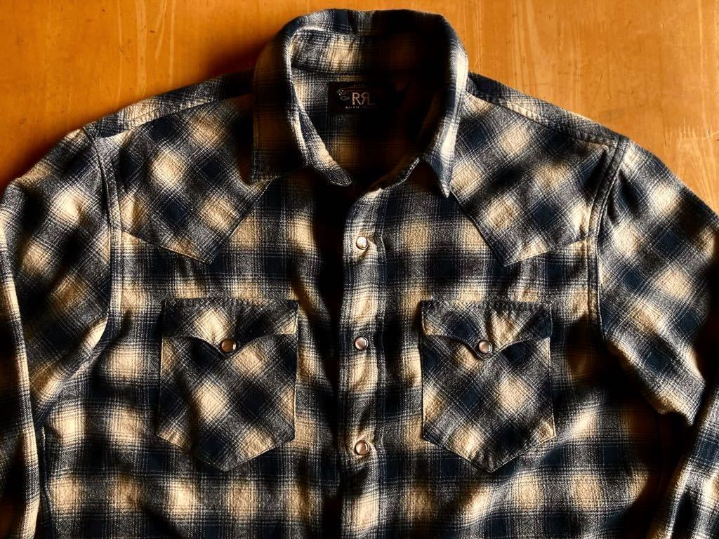 ヤフオク! -「オンブレ シャツ」(RRL) (た/ち/つ)の落札相場・落札価格