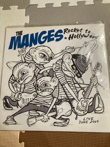 The Manges 「Rocket To Hollywood -Live June 2007 」LP punk ライブ盤　pop ramones queers screeching weasel rock poppunk apers