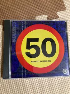 VA 「Definitivt 50 Spann Tre 」CD sweden punk trall punk melodic rock radioaktiva raker stukas dlk charta77 emo pop コンピ