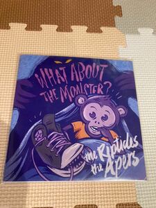 The Apers / The Riptides 「What About The monster? 」7ep split punk pop melodic hardcore ramones queers weasel