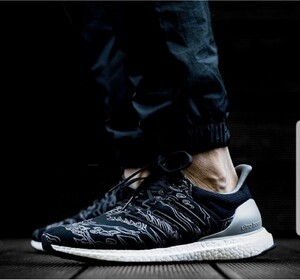 激レア 完売品 ADIDAS UNDEFEATED ULTRA BOOST 28cm (26cm推奨) アディダス スニーカー アンディーフィーテッド ウルトラブーストブラック