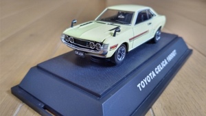 即決　DISK KONE　TOYOTA　トヨタ　セリカ　1600GT　イエロー　ダルマ　1/43　絶版　レア