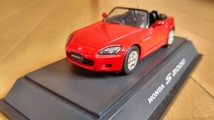 即決　ホンダ　純正　ディーラー　特注　HDC　HONDA S2000　ニューフォーミュラレッド　赤　カラーサンプル　1/43　絶版　レア_画像1