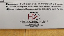 即決　ホンダ　純正　ディーラー　特注　HDC　HONDA S2000　ニューフォーミュラレッド　赤　カラーサンプル　1/43　絶版　レア_画像6