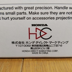 即決 ホンダ 純正 ディーラー 特注 HDC HONDA S2000 ニューフォーミュラレッド 赤 カラーサンプル 1/43 絶版 レアの画像6