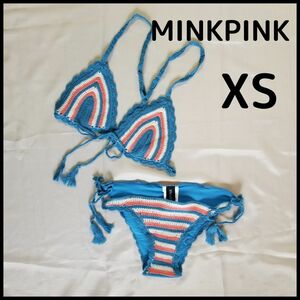 三角ビキニ 水着 セパレート ビキニ ミンクピンク MINK PINK XS S ビキニ水着 レディース水着 スイムウェア 