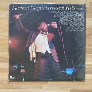 レコード ☆★ 中古 Marvin Gaye's Greatest Hits Volume 2 ※他１枚での出品のレコードとのみ４枚まで同梱可　Marvin