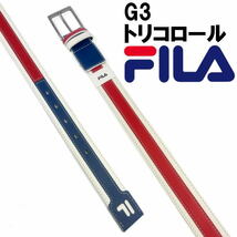 G3 フィラ FILA ゴルフ ベルト ロング トリコロール カラー032_画像2