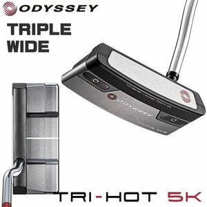 ODYSSEY TRI-HOT 5K TRIPLE WIDE パター［33インチ］ダブルベント