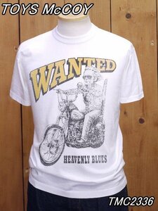 新品 トイズマッコイ WANTED DEAD OR ALIVE 半袖 Tシャツ M オフホワイト TMC2336 toysmccoy