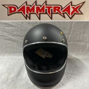 DAMMTRAX ダムトラックス NEW AKIRA ニューアキラ フルフェイスヘルメット ヘルメット MAT BLACK Lサイズ SG規格 A50529-7