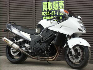 CBR1100XX(SC35) 過走行距離車につき現状にて! エンジン始動・ふけあがり確認! 社外品マフラー付! 福島発!