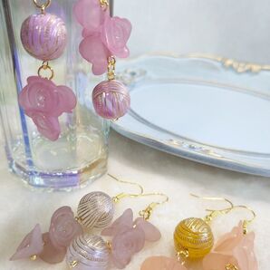ハンドメイドピアス No.99