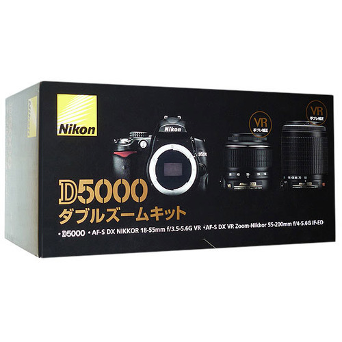 ニコン D5000 ダブルズームキット オークション比較 - 価格.com