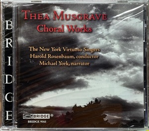 (FN2H)☆声楽未開封/シア・マスグレイヴ/Thea Musgrave/Choral Works/The New York Virtuoso Singers, Harold Rosenbaum☆