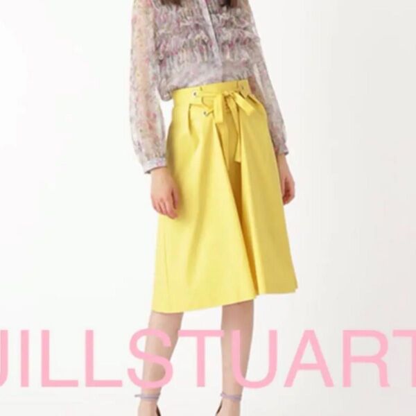 更に値下げ 新品未使用 JILLSTUART ジルスチュアート ローザレースアップスカート サイズ2(S)