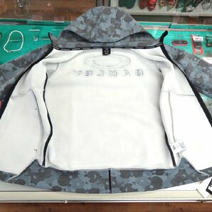 新品 OAKLEY/オークリー Enhance QD Fleece Jacket 9.7 フリースジャケット 472585 2019秋冬モデル メンズ 28B-NewGraniteHeather サイズMの画像3