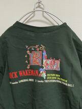 送料210円〜　美品 RICK WAKEMN / リックウェイクマン 2014年 ジャパンライブ Tシャツ size M バンドT バンT ロック_画像6