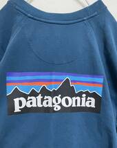 Patagonia パタゴニア 2020年 オーガニックコットン ボックスロゴ　クルーネック スウェット/トレーナー size L_画像6