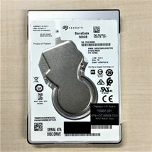 @Y2009 ☆ SEAGATE HDD ☆ 4001時間 CrystalDiskInfo 正常 500GB 7200RPM 2.5インチ ST500LM034 / 2GH17A-021_画像1