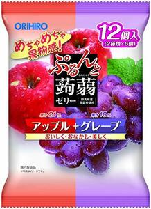 olihiro plan te....... jelly pauchi Apple + gray p20gx12 piece ×6 sack 