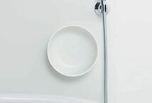 マーナ (marna) マグネット 湯おけ ( ホワイト ) 新生活 洗面器 壁にくっつける ( 磁石付き / 浮かせる収納 ) 風呂桶 きれい_画像5