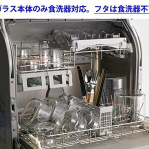 iwaki(イワキ) 耐熱ガラス 保存容器 グリーン 5個セット パック&レンジ PS-PRN-5Gの画像6