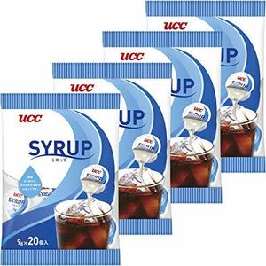 UCC gum syrup (9g×20P)×4 sack 