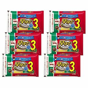 マ・マー 早ゆでスパゲティ FineFast 2/3サイズ 1.6mm チャック付結束タイプ 400g ×6袋