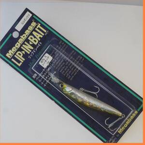 未使用 メガバス リップインベイト S GGギンクロ LIP IN BAIT Megabass