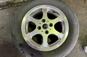 ノート　HE12　175/65R14　14×5J　社外　アルミホイール　14インチ　4本セット　管理番号　4581