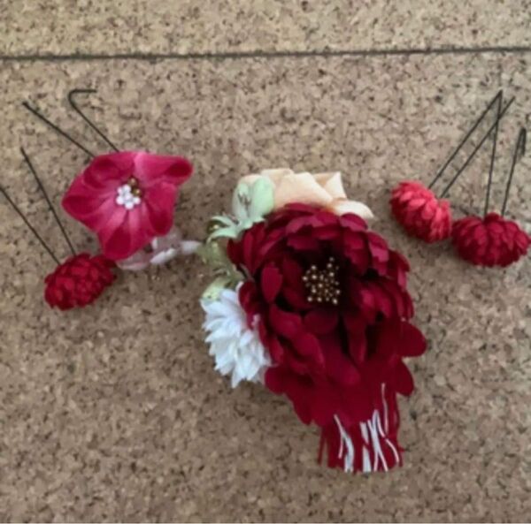 成人式 結婚式 振袖 髪飾り ヘアアクセ 和装 花