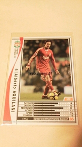 ☆WCCF2009-2010☆09-10☆103☆白☆アルベルト・アクィラーニ☆リバプール☆Alberto Aquilani☆Liverpool FC☆