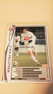 ☆WCCF2009-2010☆09-10☆152☆白☆キム・シェルストレーム☆リヨン☆Kim Kallstrom☆Olympique Lyonnais☆