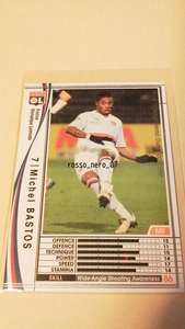 ☆WCCF2009-2010☆09-10☆154☆白☆ミシェウ・バストス☆リヨン☆Michel Bastos☆Olympique Lyonnais☆