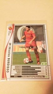 ☆WCCF2009-2010☆09-10☆227☆白☆ニコラス・ブルディッソ☆ASローマ☆Nicolas Burdisso☆AS Roma☆