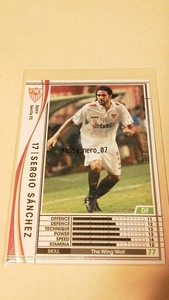 ☆WCCF2009-2010☆09-10☆340☆白☆セルヒオ・サンチェス☆セビージャFC☆Sergio Sanchez☆Sevilla FC☆