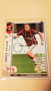 ☆WCCF2017-2018☆17-18☆100☆白☆アンドレア・コンティ☆ACミラン☆Andrea Conti☆AC Milan☆