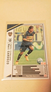 ☆WCCF2008-2009☆08-09☆007☆白☆ネリ・カルドソ☆ボカ・ジュニアーズ☆Neri Cardozo☆C.A. Boca Juniors☆