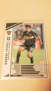 ☆WCCF2008-2009☆08-09☆013☆白☆ファビアン・バルガス☆ボカ・ジュニアーズ☆Fabian Vargas☆C.A. Boca Juniors☆