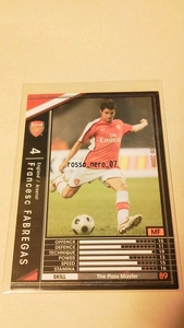 ☆WCCF2008-2009☆08-09☆074☆黒☆フランセスク・ファブレガス☆アーセナル☆Francesc Fabregas☆Arsenal☆